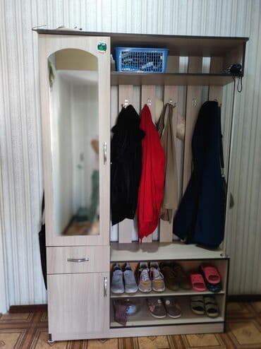 Гарнитур для прихожей, Самовывоз, цвет - Бежевый