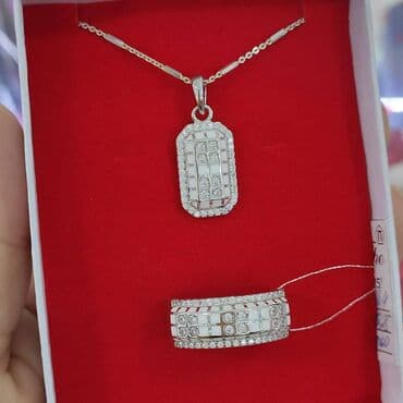 свадебное платье для высокой невесты: Керамический Набор Серебро 925 пробы Дизайн Италия Есть доставка — 2