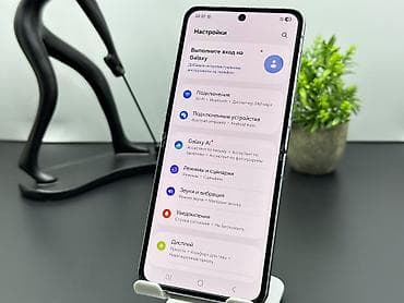 Samsung Galaxy Z Flip 4, Колдонулган, 256 ГБ, түсү - Көк, 2 SIM — 9