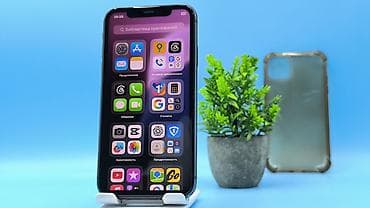 iphone 11 в бишкеке: IPhone 11, Б/у, 128 ГБ, Черный, Защитное стекло, Чехол, 100 % — 3