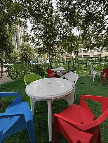 столл: Комплект садовой мебели, Стол, Пластик — 2