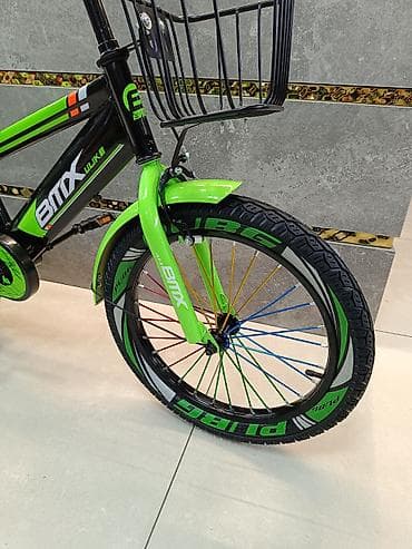 six flags: Детский велосипед, 4-колесный, 4 - 6 лет, Новый — 2