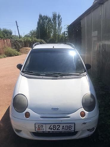 авто кроссовер: Daewoo Matiz: 2001 г., 0.8 л, Вариатор, Бензин, Хэтчбэк — 4