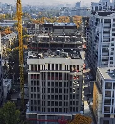 калыс ордо 1: 1 бөлмө, 44 м², Бишкек Парк СБ Элитка, 18 кабат, ПСО (өз алдынча бүтүрүү) — 2
