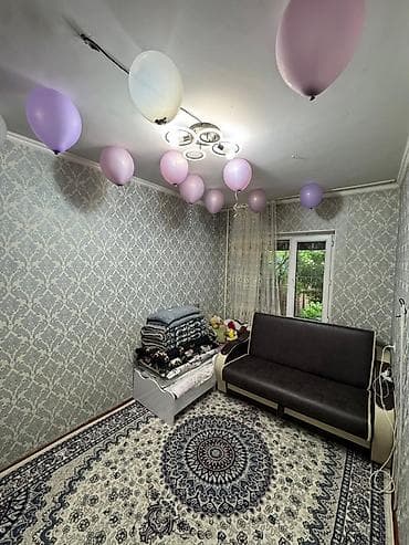 Продажа квартир: 3 комнаты, 60 м², Ошский мкр., 105 серия, 1 этаж, Косметический ремонт — 2