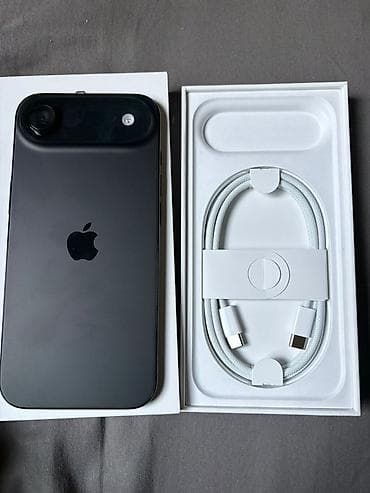 IPhone Air, 256 ГБ, Blue Titanium, Кабель, Коробка, 100 %