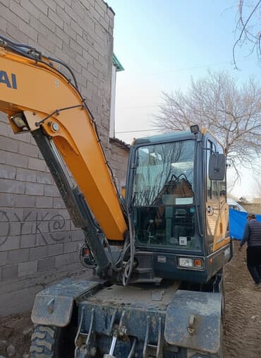 Экскаватор, Hyundai, 2019 г., Дөңгөлөктүү