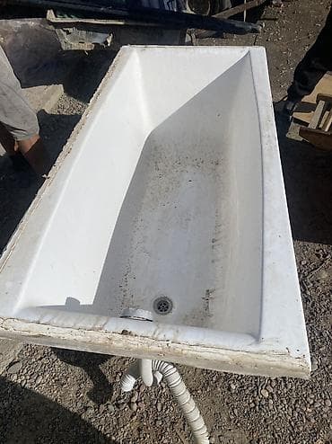 спа баня: Акриловая прямоугольная ванна - Материал: акрил. - Форма — 1