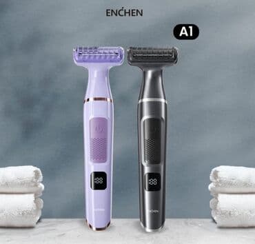 куплю триммер: Бритва триммер женский Xiaomi Enchen electric shaver A1 Электрическая — 4