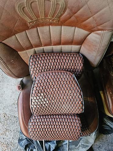 сиденья кожаные: Комплект сидений, Кожа, Toyota 2005 г., Б/у, Оригинал — 5