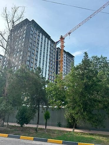 1 комната, 45 м², ул. Ахунбаева / Бакаева Элитка, 17 этаж, ПСО (под самоотделку)