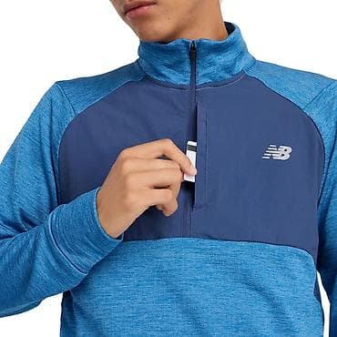 Толстовки: Мужская толстовка, XL, 2XL, New Balance, Новый, цвет - Синий, Самовывоз, Платная доставка — 2