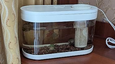 сеть для рыбы: Аквариум от сяоми Xiaomi Geometry Fish Tank — 1