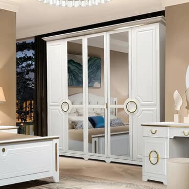 Спальный гарнитур, цвет - Белый