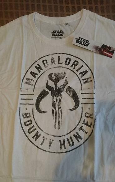 Эркектер кийими: Продаю футболку Star wars Mandalorian, новая. Запечатанная. Оригинал — 3
