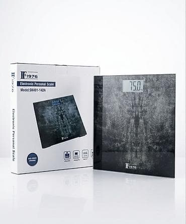 h 610: Напольные весы Электронные, Стекло, 180 кг — 1