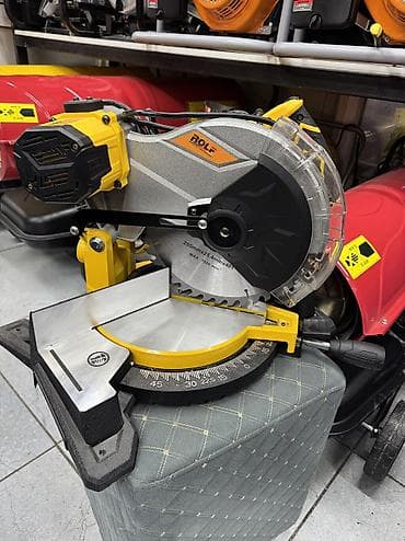 Электроинструменты: Углорез ROLF TOP-255A торцовочная пила торцовка электропила дисковая — 1