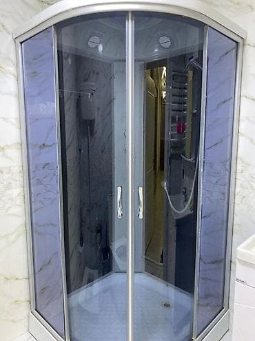 краны для душевых кабин: Душевая кабина Полукруглая, Покрытие: Тонированное — 3