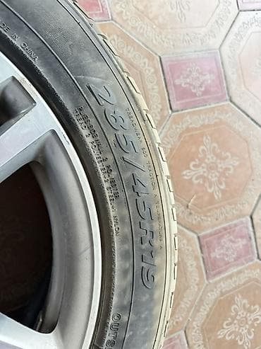 Колеса в сборе 285 / 45 / R 19, Лето, 1 шт, Внедорожные (АТ/МТ), Литые, отверстий - 5 — 2