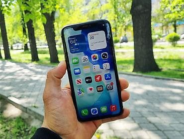 ipone se: IPhone 11, Б/у, 64 ГБ, Черный, Наушники, Зарядное устройство, Защитное стекло, 100 % — 1