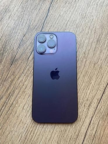 Техника и электроника: IPhone 14 Pro Max, Б/у, 128 ГБ, Deep Purple, Зарядное устройство, Защитное стекло, Чехол, 80 % — 4