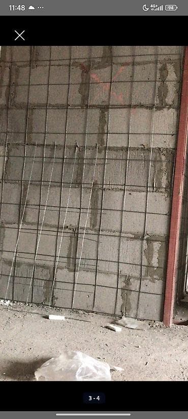 штукатурная сетка: Армирующая металлическая сетка для штукатурки стен - Материал — 1