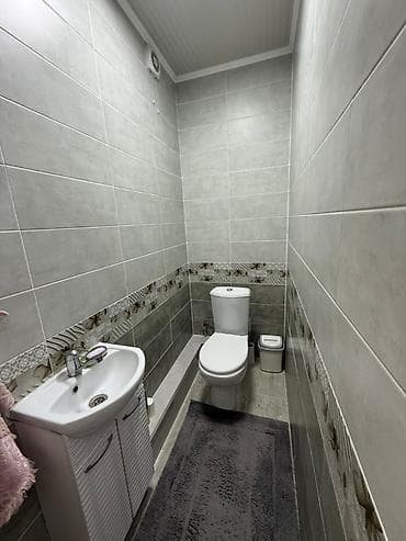 Квартиры: 2 комнаты, 66 м², 106 серия, Кок-Жар ж/м 106 серия, 2 этаж, Евроремонт — 7