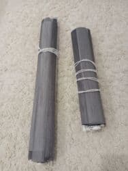 держатели для пододеяльника: Рулонные шторы «день‑ночь» (зебра), серый графит. 2 шт Размеры ширина — 4