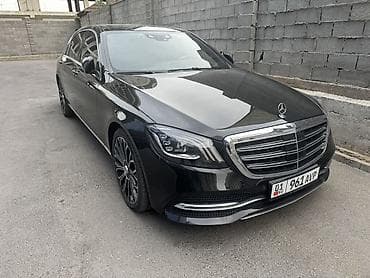 Mercedes-Benz S-Class: 2019 г., 4 л, Автомат, Бензин, Седан