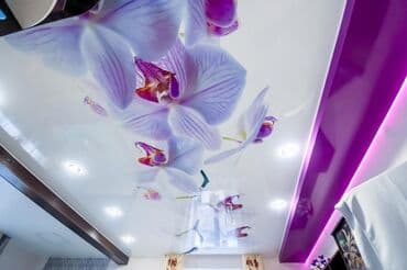потолок натяжной цена: Натяжные потолки Глянцевые, Матовые, 3D потолки — 1