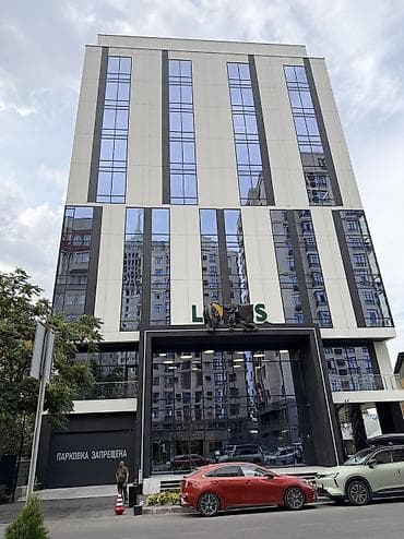 Коммерциялык мүлк: Кеңселерди ижаралоо, 57 м², Бизнес борборунда, Тоолор көрүнүп турат, Коопсуздук системасы менен, Юридикалык дареги менен — 2