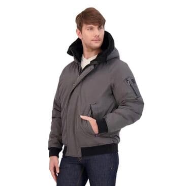 куртки на зиму: Sean john. Куртка-бомбер мужская с утепленным пальто с капюшоном на — 3