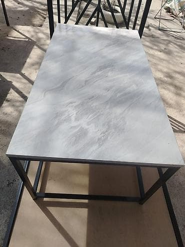 foldable table: Журнальный стол в современном стиле лофт. - Столешница — 4