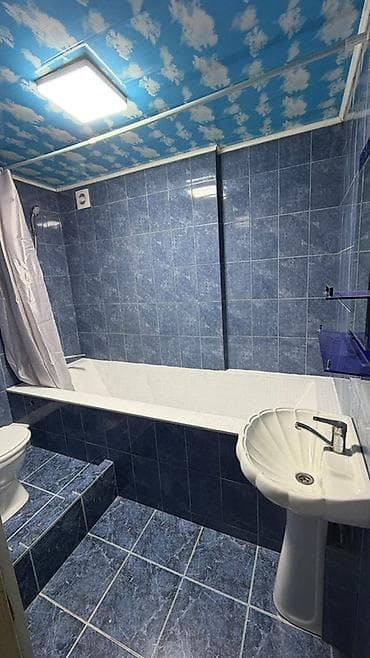 flat osh: 2 комнаты, 46 м², 104 серия, 1 этаж, Косметический ремонт — 4