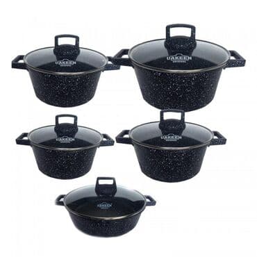 набор кухонных ножей: Казан-кастрюли антипригарные по складским ценам! Немецкий бренд — 5