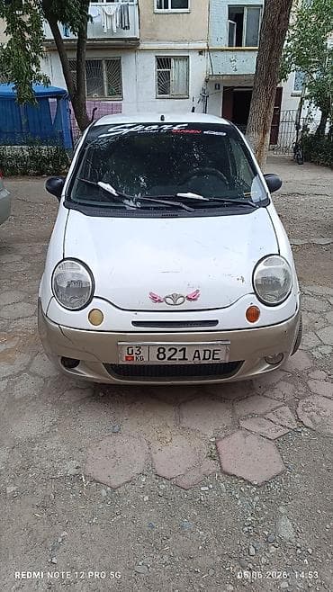 bew e34: Daewoo Matiz: 2002 г., 0.8 л, Механика, Бензин, Седан — 2