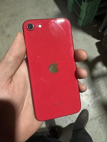 iphone се: IPhone SE 2020, Б/у, 64 ГБ, Красный, 76 % — 1