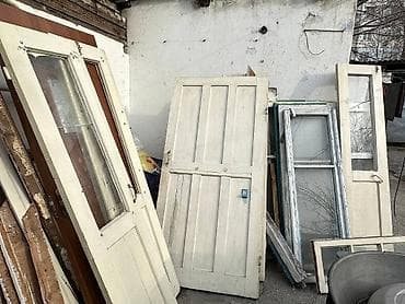 Таза карагай эшик-терезелер сатылат Баары биригип: 5000 сом Срочно