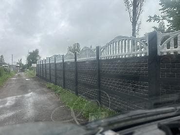 декоративные перегородки: Железобетонная заборная плита, Длина: Другая длина, Высота: Другая высота, Толщина: Другая толщина — 2