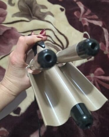 вафельница 2 в 1: Плойка Bellissima, Вид плойки: Тройной, Керамическое — 4