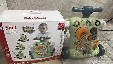 ходунок детский от 6 месяц: Развивающий ходунок Baby Walker 5-in-1 - Многофункциональный центр — 1