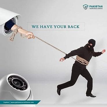 spy camera: Система видеонаблюдения Pakistan Surveillance - Профессиональные — 1