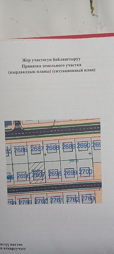 Продается участок 4 соток,Ж\м Семетей ближе к новому ошскому рынку