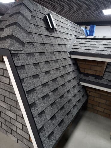 Мягкая кровля гибкая черепица шинглас фасадная плитка хауберк рулонные