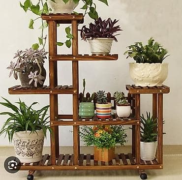 Креслолор: Гүлдөр үчүн секичелүү текче, Жыгач — 2