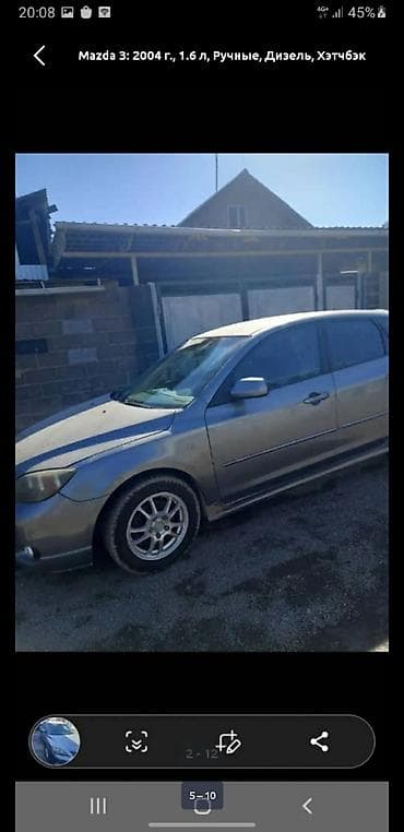 голф 3 двери: Mazda 3: 2004 г., 1.6 л, Механика, Дизель, Хэтчбэк — 5