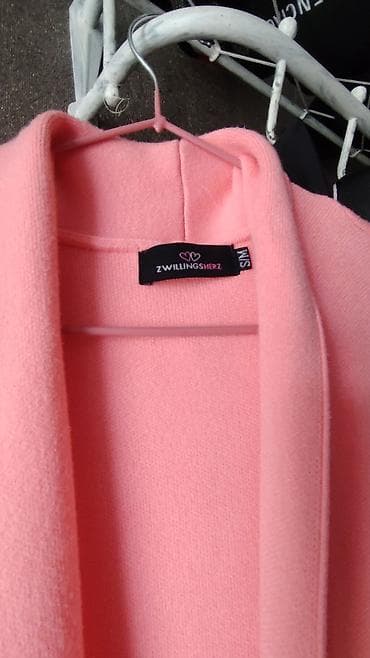 Женская одежда: Кардиган, Трикотаж, Длинная модель, Осень-весна, С карманами — 3