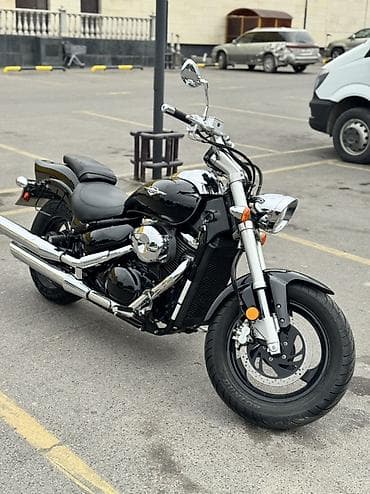 бак на мотоцикл: Классический мотоцикл Suzuki, 800 куб. см, Бензин, Взрослый, Б/у — 1