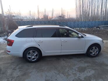 наклейка для авто: Skoda Octavia: 2014 г., Универсал — 2