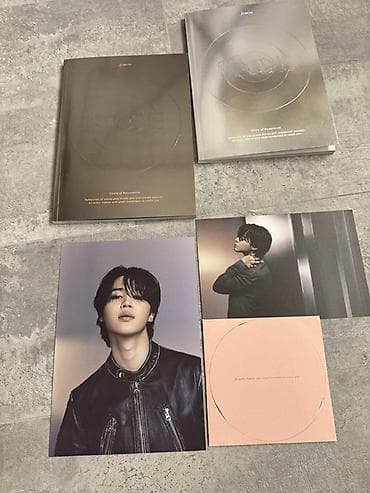 CD, DVD диски: Альбом Jimin — FACE (версия Photobook). Комплект из двух вариантов — 6